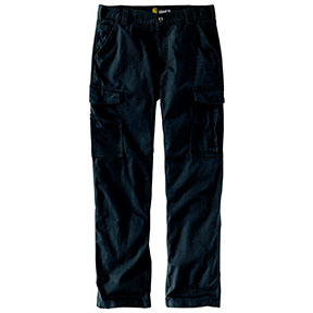 RUGGED FLEX RELAXED FIT CANVAS CARGO WORK PANT - SHADOW