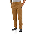 RELAXED FIT MIDWEIGHT TAPERED SWEATPANTS - CARHARTT BROWN