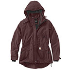 WOMEN'S STORM DEFENDER RELAXED FIT HEAVEYWEIGHT JACKET - BLACKBERRY