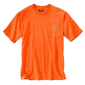 CARHARTT K87 T-SHIRT - BRIGHT ORANGE