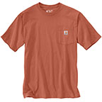 CARHARTT K87 T-SHIRT - TERRACOTTA