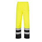 S587 - Hi-Vis Rain Pants-Yellow/Black