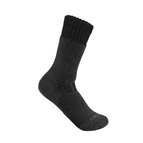 CARHARTT HEAVYWEIGHT WOOL BLEND BOOT SOCK- BLACK