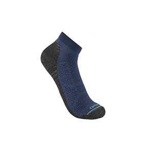 CARHARTT LIGHTWEIGHT WOOL BLEND LOW CUT SOCK- BLUE