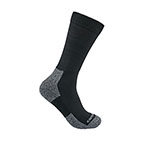 CARHARTT LIGHTWEIGHT STRETCH TOP CREW SOCK 3-PACK- BLACK