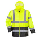 Portwest Hi-Vis Classic Contrast Rain Jacket