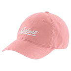 WOMEN'S CANVAS SCRIPT GRAPHIC CAP - CHERRY BLOSSOM