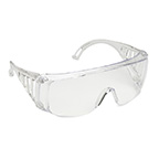 SLAMMER, SAFETY GLASSES, CLEAR, UNCOATED
