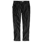 RUGGED FLEX RELAXED FIT RIPSTOP CARGO WORK PANT- BLACK