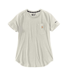 WOMEN'S CARHARTT FORCE RELAXED FIT POCKET T-SHIRT- MALT