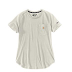 WOMEN'S CARHARTT FORCE RELAXED FIT POCKET T-SHIRT- MALT