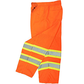 Radians SP61-EPOS Class E Two-Tone Surveyor Safety Pants - Orange