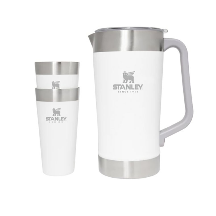 WORK 'n MORE - STANLEY CLASSIC STAY CHILL BEER PITCHER SET- POLAR