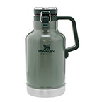 STANLEY CLASSIC EASY-POUR GROWLER 64OZ- HAMMERTONE GREEN