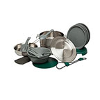STANLEY ADVENTURE FULL KITCHEN BASE CAMP COOKSET- STAINLESS STEEL