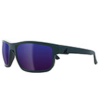 Defiance Wayfarer Safety Glasses-Matte Marine Frame Color, Polarized Aqua