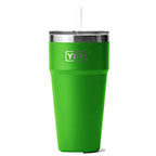 Yeti Rambler 26oz Straw Cup with Straw Lid Canopy Green