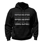 1776 Safety Hoodie - Gray-Reflective-Black