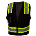 Pyramex RVZ2411CP Type O Class 1 Two-Tone Surveyor Safety Safety Vest -