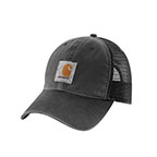 CARHARTT CANVAS MESH-BACK CAP- BLACK