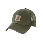 CARHARTT CANVAS MESH-BACK CAP- BASIL