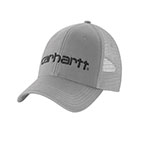 CARHARTT MESH-BACK LOGO GRAPHIC CAP- ASPHALT/BLACK
