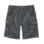 CARHARTT RUGGED FLEX CANVAS CARGO WORK SHORT- SHADOW