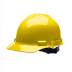 DUO SAFETY™, HARD HAT, CAP, 4-POINT, RATCHET, YELLOW