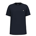 CARHARTT FORCE RELAXED FIT SHORT-SLEEVE POCKET T-SHIRT- NAVY