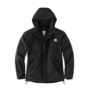 CARHARTT STORM DEFENDER LOOSE FIT HEAVYWEIGHT JACKET- BLACK