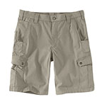 CARHARTT RUGGED FLEX RELAXED FIT RIPSTOP CARGO WORK SHORT- GREIGE