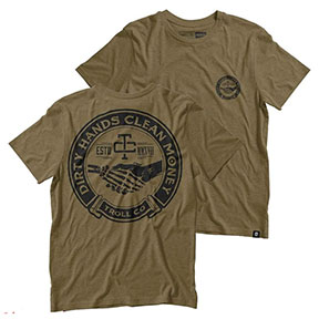 TROLL HAGGLER TEE-MILITARY GREEN