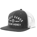 TROLL DIRTY HANDS CLEAN MONEY MESHBACK HAT-GRAY
