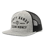 TROLL DIRTY HANDS CLEAN MONEY MESHBACK HAT-GRAY/BLACK