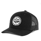 TROLL HAGGLER CURVED BRIM HAT-BLACK