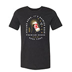 RAINIER CHEERS TEE-BLACK