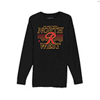 RAINIER SUNSET LONG SLEEVE TEE-BLACK