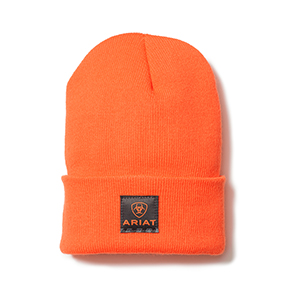 ARIAT REBAR WATCH HAT- BRIGHT ORANGE