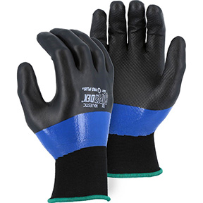 SUPERDEX 3/4 MICRO FOAM GLOVE OVER CLOSED CELL FULL NITRILE DIP ON NYLON