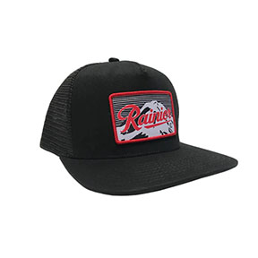 RAINIER TRUCKER HAT-BLACK