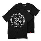 TROLL GEARED UP TEE-BLACK