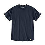 CARHARTT FORCE RELAXED FIT MIDWEIGHT SHORT-SLEEVE T-SHIRT- NAVY