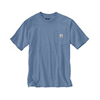 CARHARTT K87 T-SHIRT -SKYSTONE HEATHER